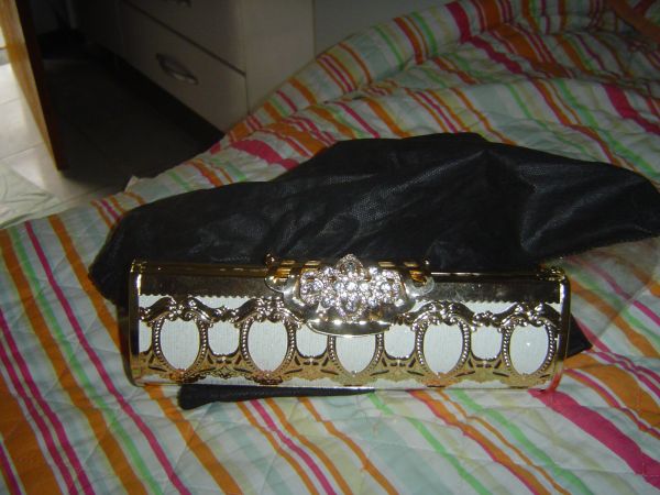 Bolsa importada dourada